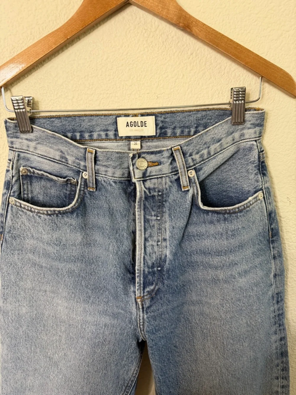 NEW Agolde 90s Pinch Jeans High Rise Straight Leg Womens Size 26
